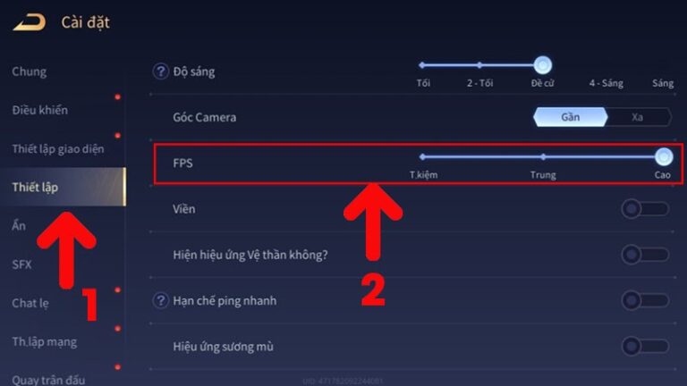H Ng D N Chi Ti T Max Setting Fps Li N Qu N Mobile T P Ch Game